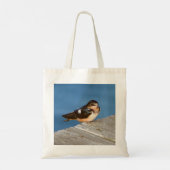 Barn Swallow canvas tas (Achterkant)