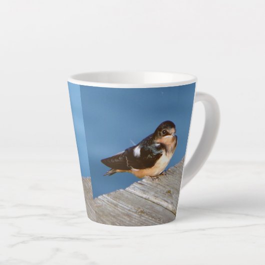 Barn Swallow latte mok (Rechterhoek)