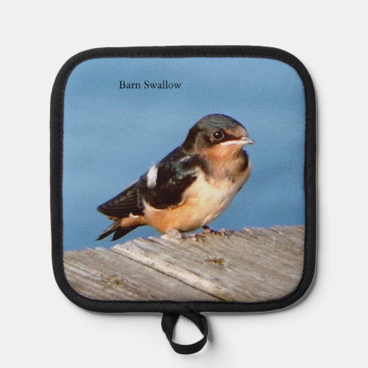 Barn Swallow pot houder (Voorkant)