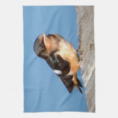 Barn Swallow serviette de cuisine (Vertical)