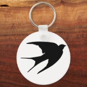Barn Swallow Sleutelhanger (Voorkant)