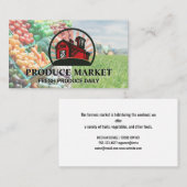 Barn | Visitekaartje voor de productie van een bas (Voorkant / Achterkant)
