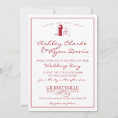 Barn Wedding Uitnodiging (Voorkant)