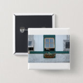 Barn-Window Vierkante Button 5,1 Cm (Voorkant /achterkant)