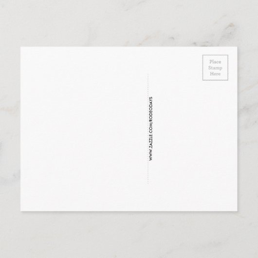 Barn Wood en Daisy Save the Date Aankondigingskaart (Achterkant)