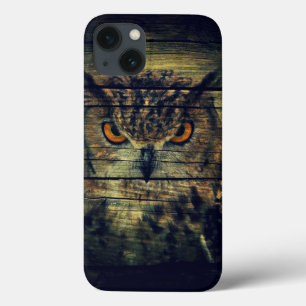 Barn Wood Gothic Wilde vogel iPhone 13 Hoesje