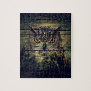 Barn Wood Gothic Wilde vogel Legpuzzel