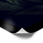 Barn Wood Gothic Wilde vogel Perfect Poster (Hoek)