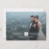 Barn Wood Weddenschap Foto kaarten (Voorkant)