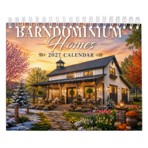 Barndominium-huizen 2027 Agenda   Landelijke Lande Kalender