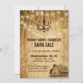 Barne Invitation à la vente avec lustre et lumière (Devant)