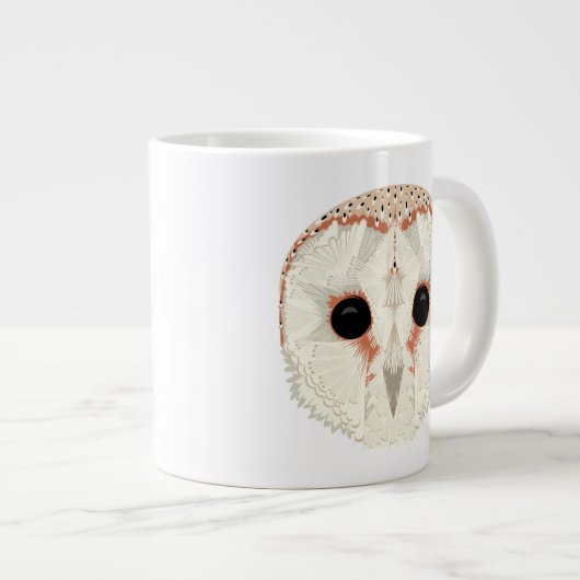 Barne Owl Jumbo Mug (Devant droit)