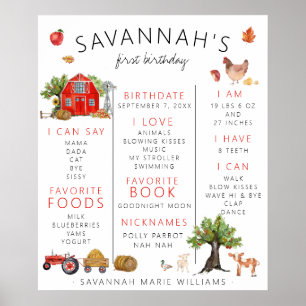 Barne rouge   Poster de l'affiche de l'anniversair