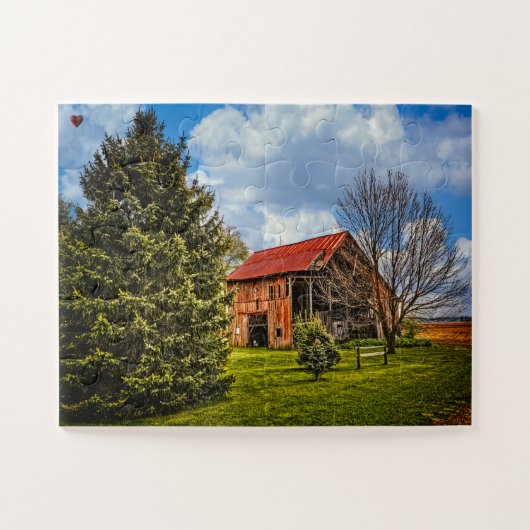 Barne Rustique Ohio Jigsaw Puzzle Puzzle (Horizontal)