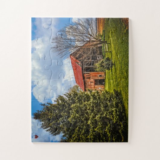 Barne Rustique Ohio Jigsaw Puzzle Puzzle (Vertical)