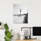 Barnegat Lighthouse, Long Beach Island Poster (Thuiskantoor)