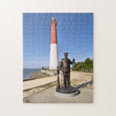 Barnegat Lighthouse New Jersey Jigsaw Puzzle (Vertical)