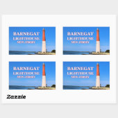 Barnegat Lighthouse, Stickers New Jersey (Feuille)