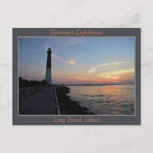 Barnegat Lighthouse Sunset Briefkaart