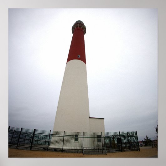 Barnegate Light Lighthouse Photo Poster (Devant)