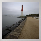 Barnegate Light Lighthouse Photo Poster (Devant)