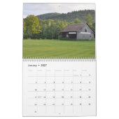Barnes du Vermont 2021 - Calendrier (Jan 2027)