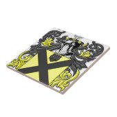 Barnett Coat of Arms Tegeltje (Zijkant)