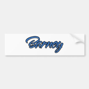 Barney Blue Autocollants
