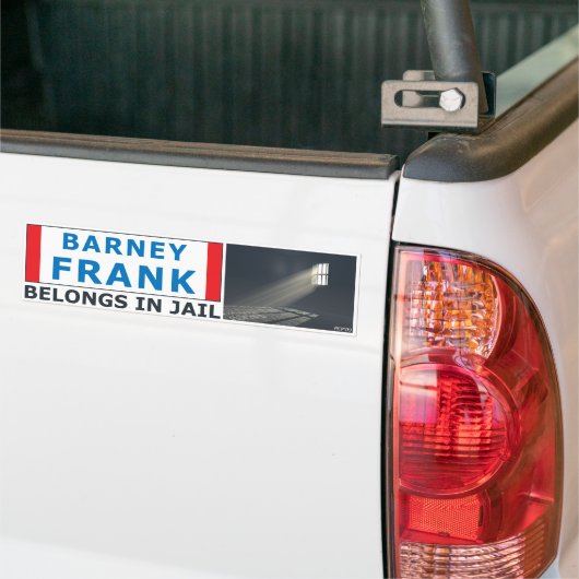 Barney Frank Bumpersticker (Op Truck)