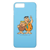 Barney Rubble en Fred Flintstone Case-Mate iPhone Case (Achterkant)
