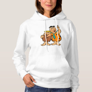 Barney Rubble en Fred Flintstone Hoodie
