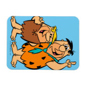 Barney Rubble en Fred Flintstone Magneet (Horizontaal)
