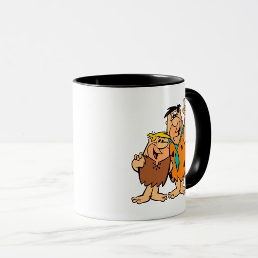 Barney Rubble en Fred Flintstone Mok (Voorkant rechts)
