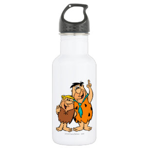Barney Rubble en Fred Flintstone Waterfles