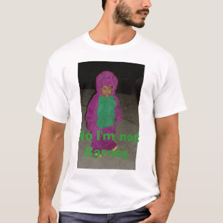 Barneycrop, ik ben geen Barney T-shirt