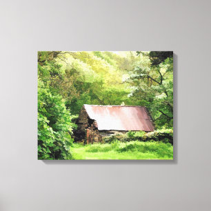 BARNS CANVAS AFDRUK