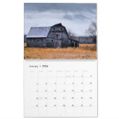 Barns van Western Canada Kalender (Jan 2026)
