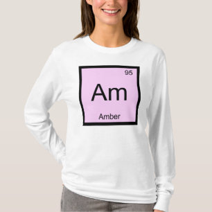 Barnsteen Naam Chemie Element Periodiek Systeem T-shirt
