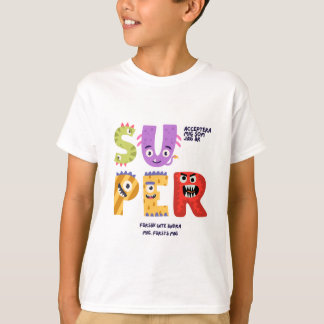 Barntröja – "Försök inte ändra mig. Förstå mig." T-shirt