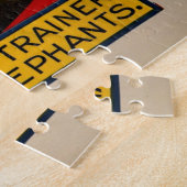 Barnum Bailey Circus Illustration Art Old Legpuzzel (Zijkant)