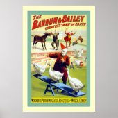 Barnum & Bailey ~ Circus Poster (Voorkant)