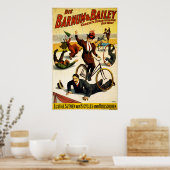 Barnum & Bailey Greatest Show on Earth Poster (Cuisine)
