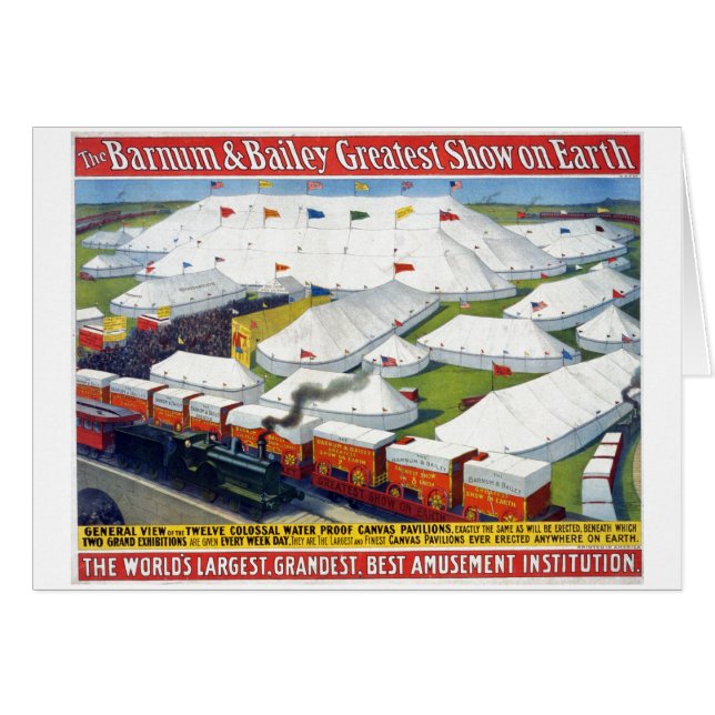 Barnum & Bailey Greatest Show op aarde (Voorkant Horizontaal)