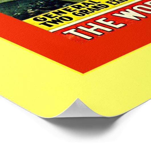 Barnum & Bailey ~ Poster du cirque Vintage (Coin)