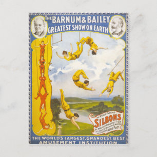Barnum en Bailey Circus Briefkaart