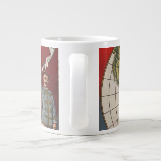 Barnum en Bailey Programma Hoesje Extra Grote Beker (Achterkant)