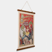 Barnum en Bailey Programma Hoesje Hangend Wandkleed (Gebogen)