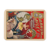 Barnum en Bailey Programma Hoesje Magneet (Horizontaal)