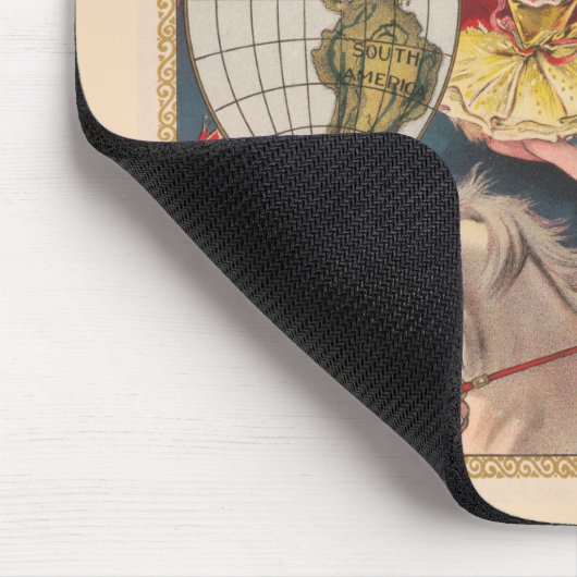  Barnum en Bailey Programma Hoesje Muismat (Hoek)