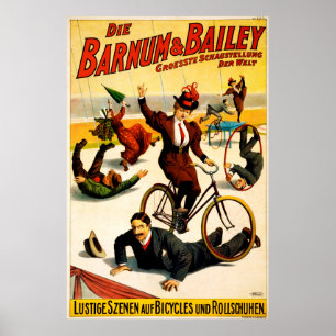 Barnum et Bailey, affiche de cirque